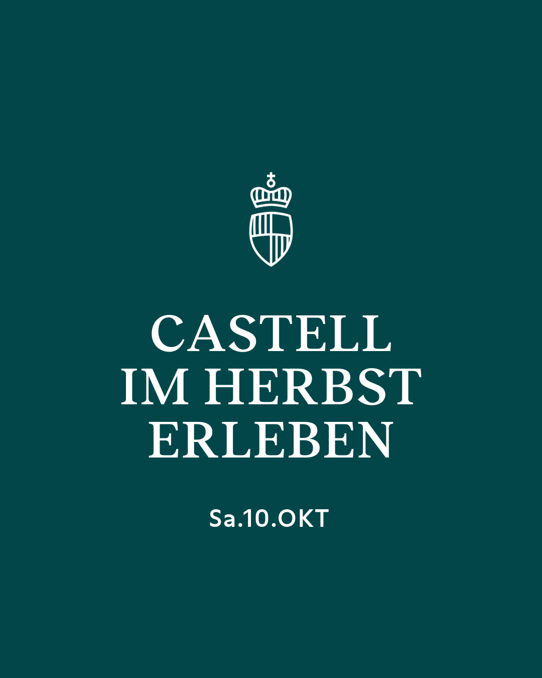 CASTELL IM HERBST ERLEBEN