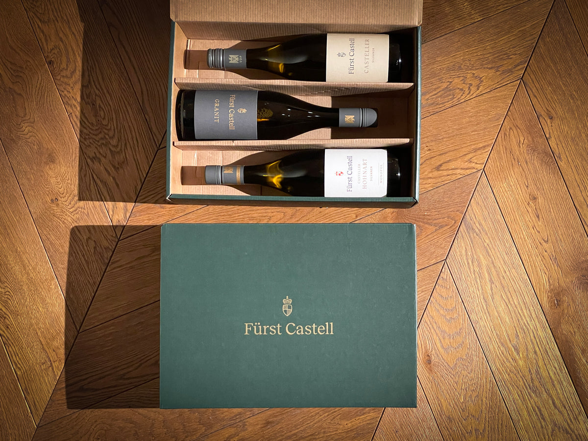 Geschenkkarton 3 Flaschen Fürst Castell