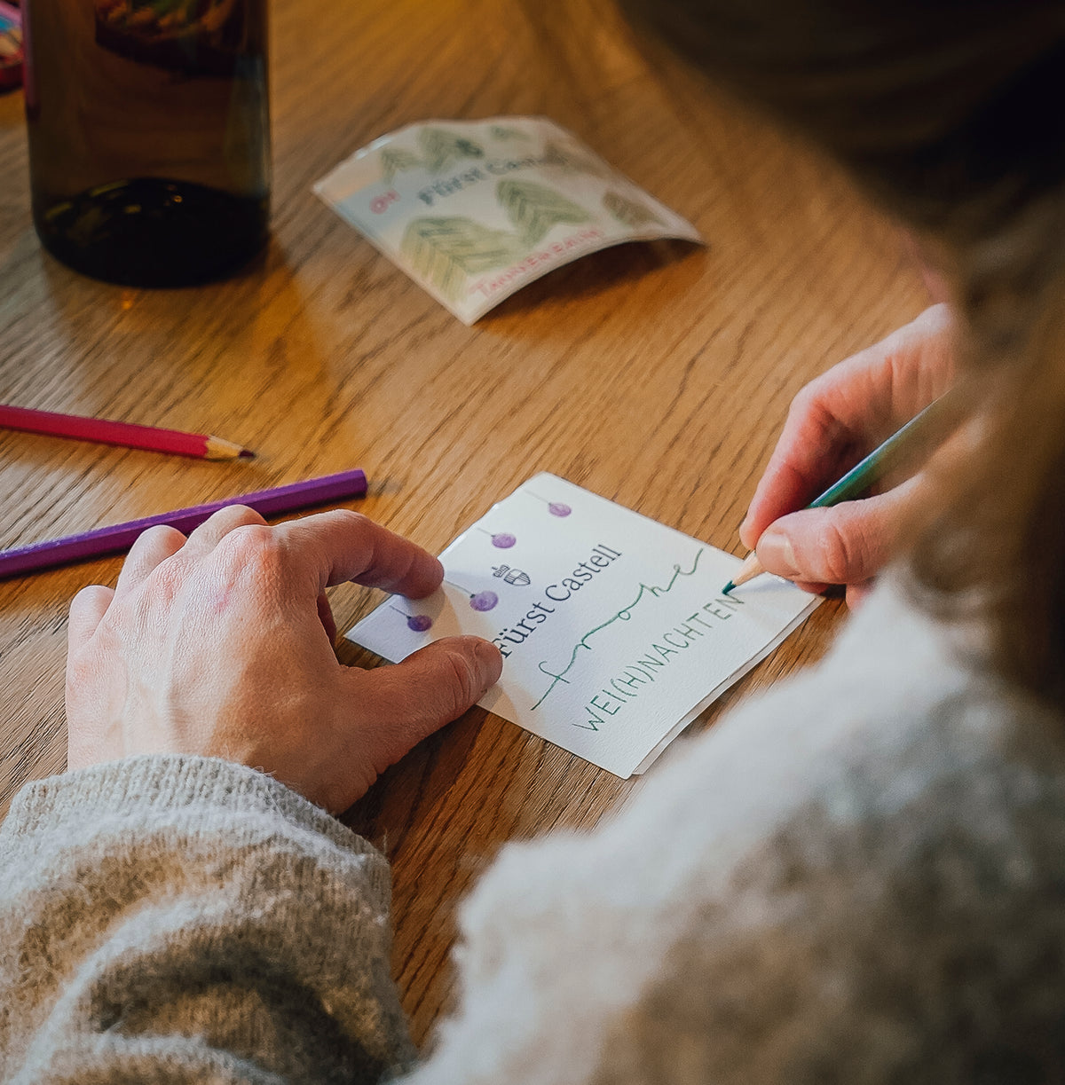 HANDLETTERING & WEIN